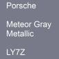 Preview: Porsche, Meteor Gray Metallic, LY7Z.